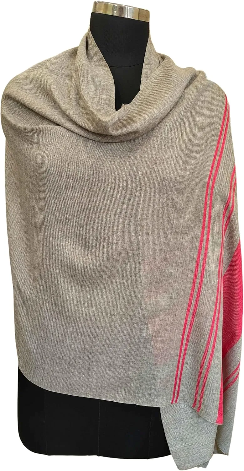100% pure Cashmere Scarf, Super large size for Men and Women, Warm & Soft Pashmina scarves