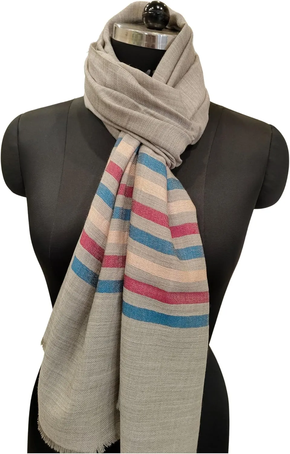 100% pure Cashmere Scarf, Super large size for Men and Women, Warm & Soft Pashmina scarves
