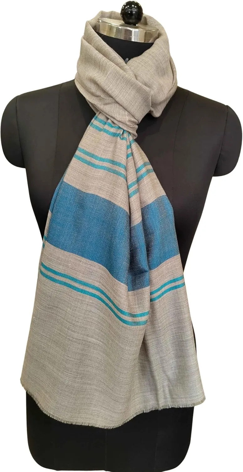 100% pure Cashmere Scarf, Super large size for Men and Women, Warm & Soft Pashmina scarves