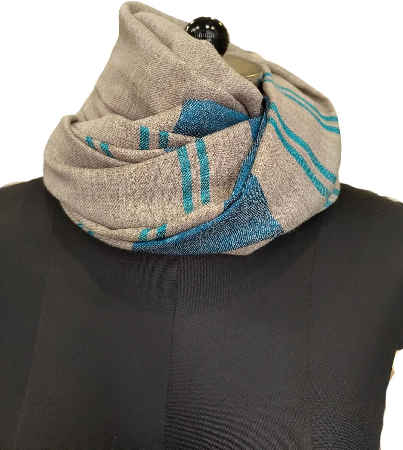 100% pure Cashmere Scarf, Super large size for Men and Women, Warm & Soft Pashmina scarves