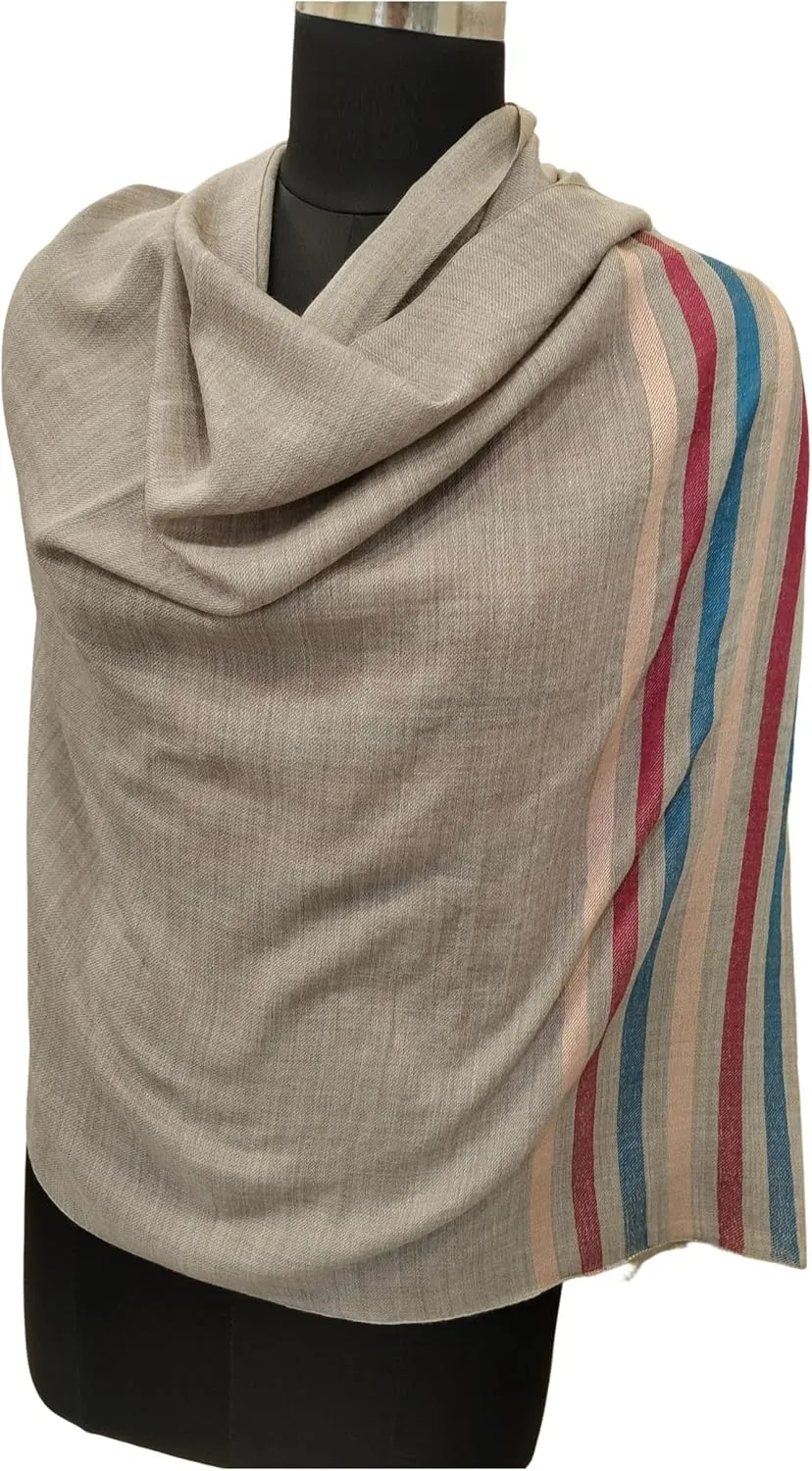 100% pure Cashmere Scarf, Super large size for Men and Women, Warm & Soft Pashmina scarves