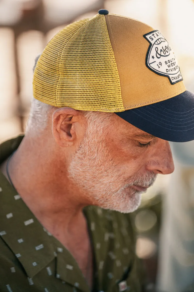 &SONS State Champs Cap Sand/Navy
