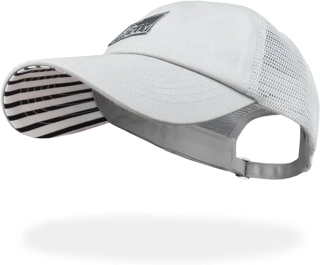 Baseball Cap for Women in Cute Dad Hat Design with Mesh to Stay Cool at The Beach in Summer