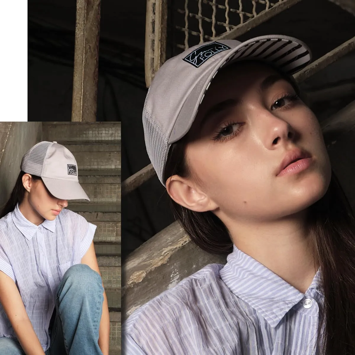 Baseball Cap for Women in Cute Dad Hat Design with Mesh to Stay Cool at The Beach in Summer