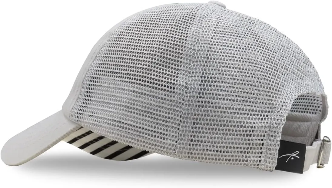 Baseball Cap for Women in Cute Dad Hat Design with Mesh to Stay Cool at The Beach in Summer