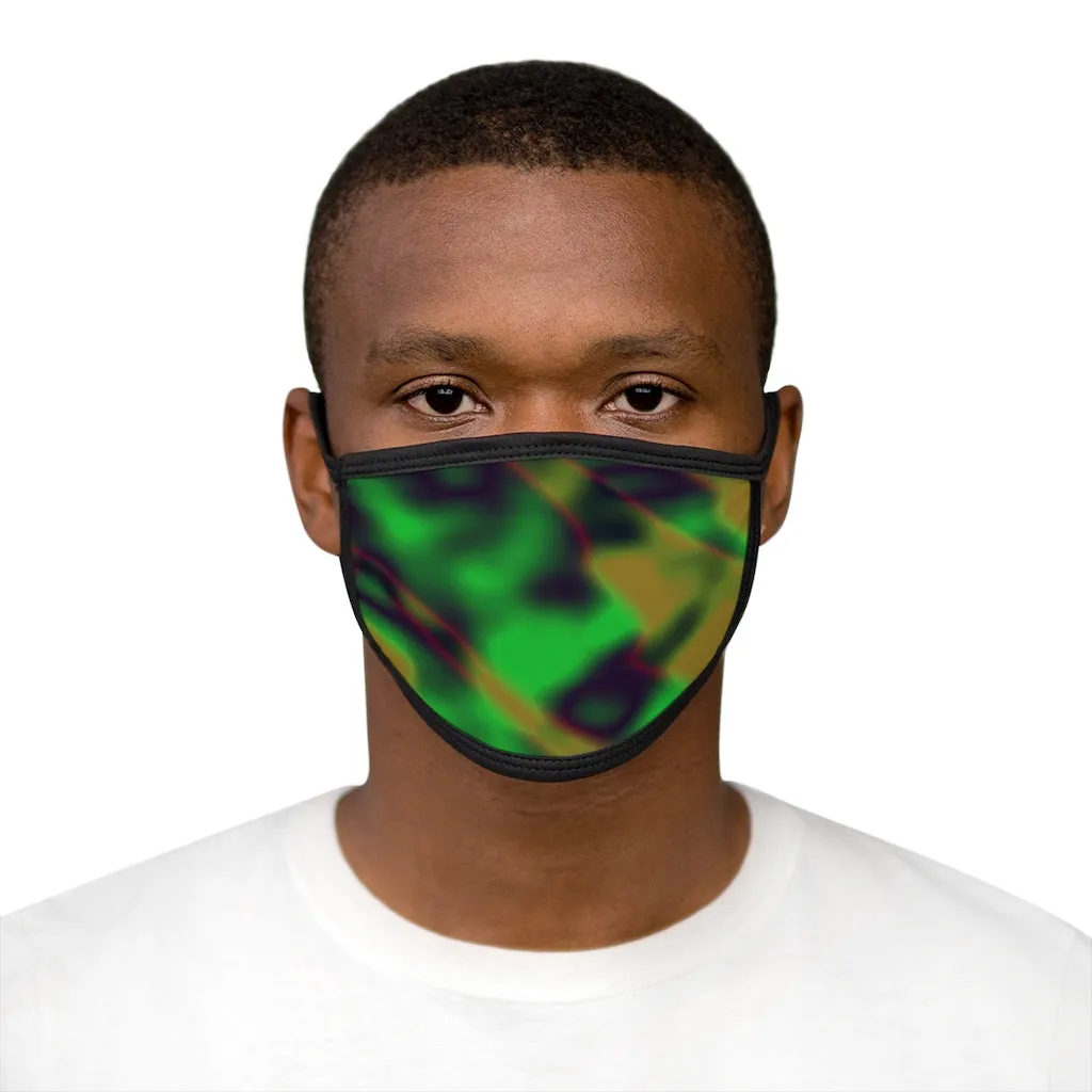 Colorful Painting Mixed-Fabric Face Mask