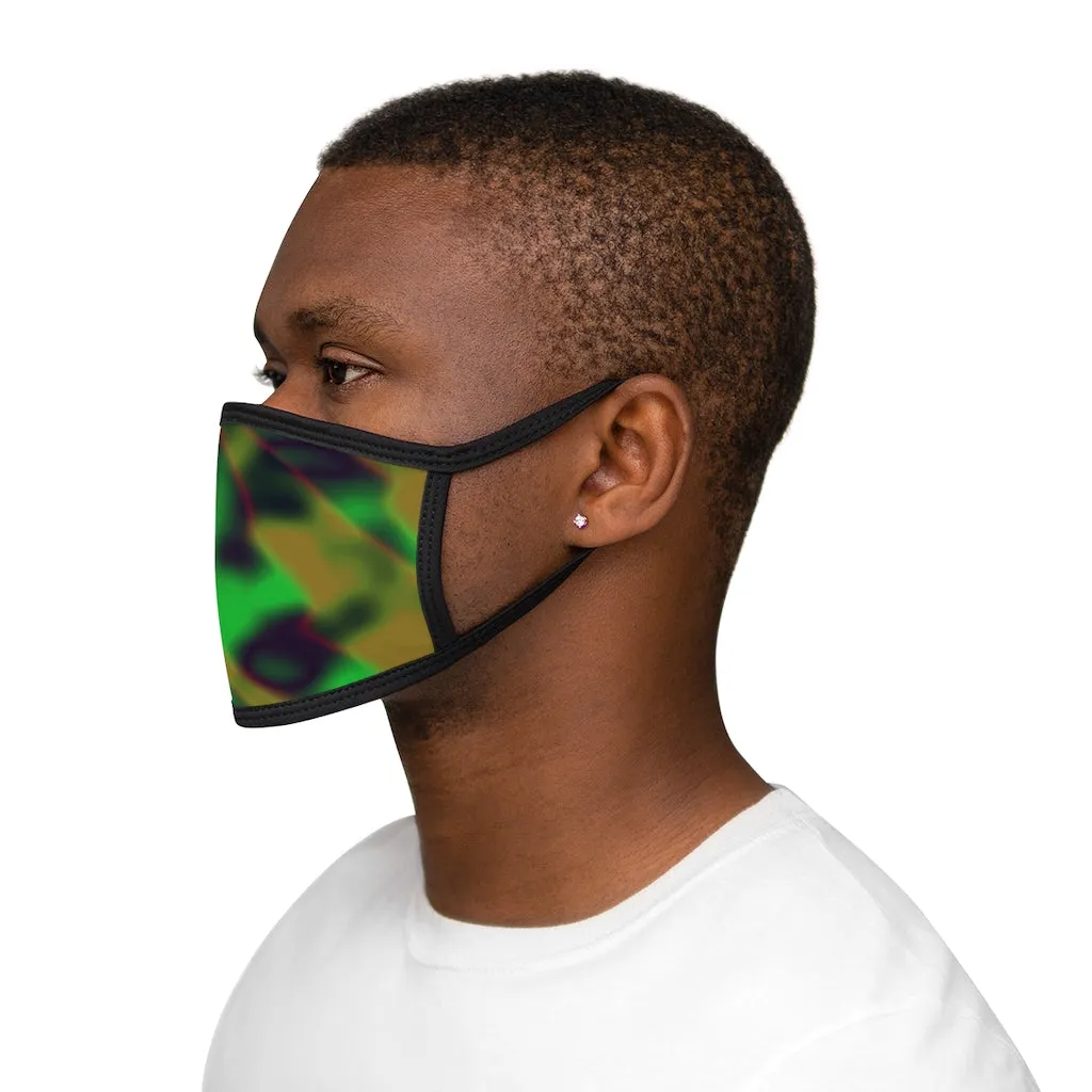 Colorful Painting Mixed-Fabric Face Mask