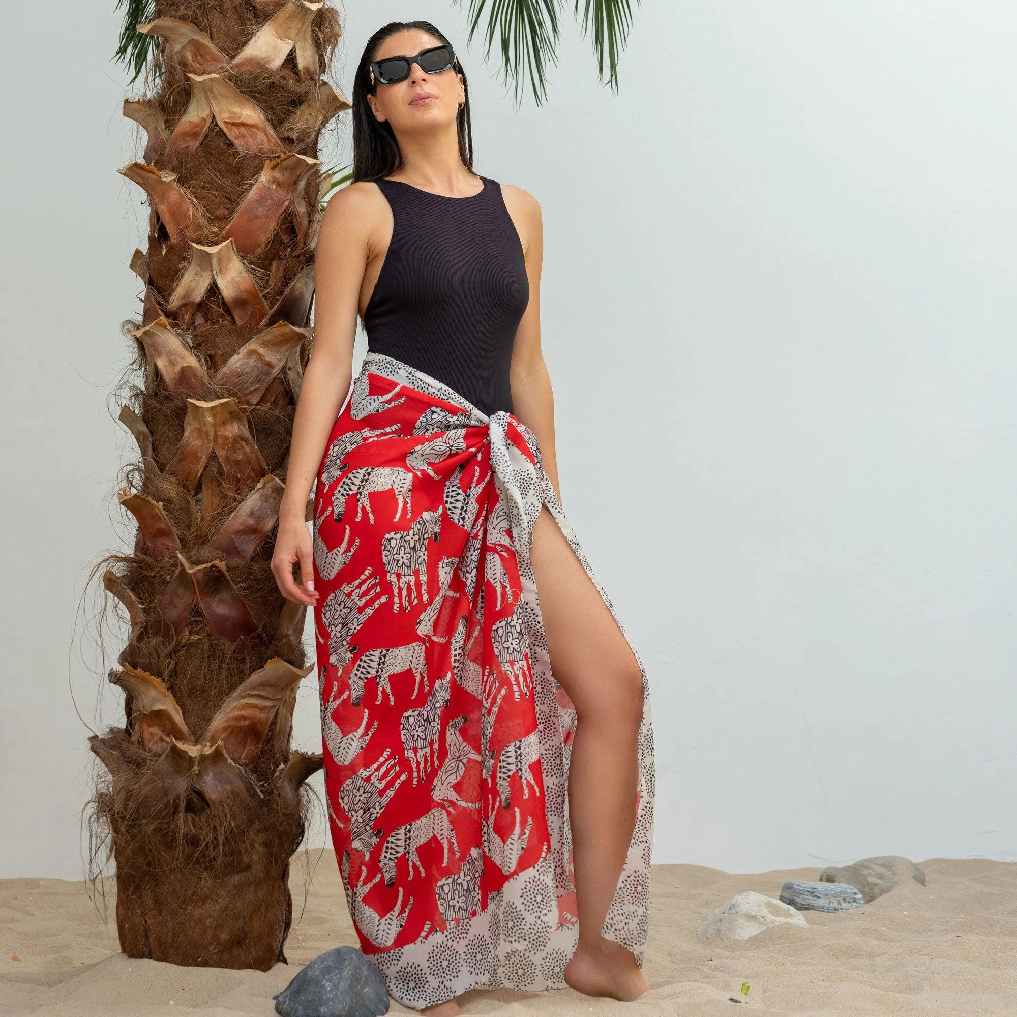 Cover-Up Pareo Patterned - Tall