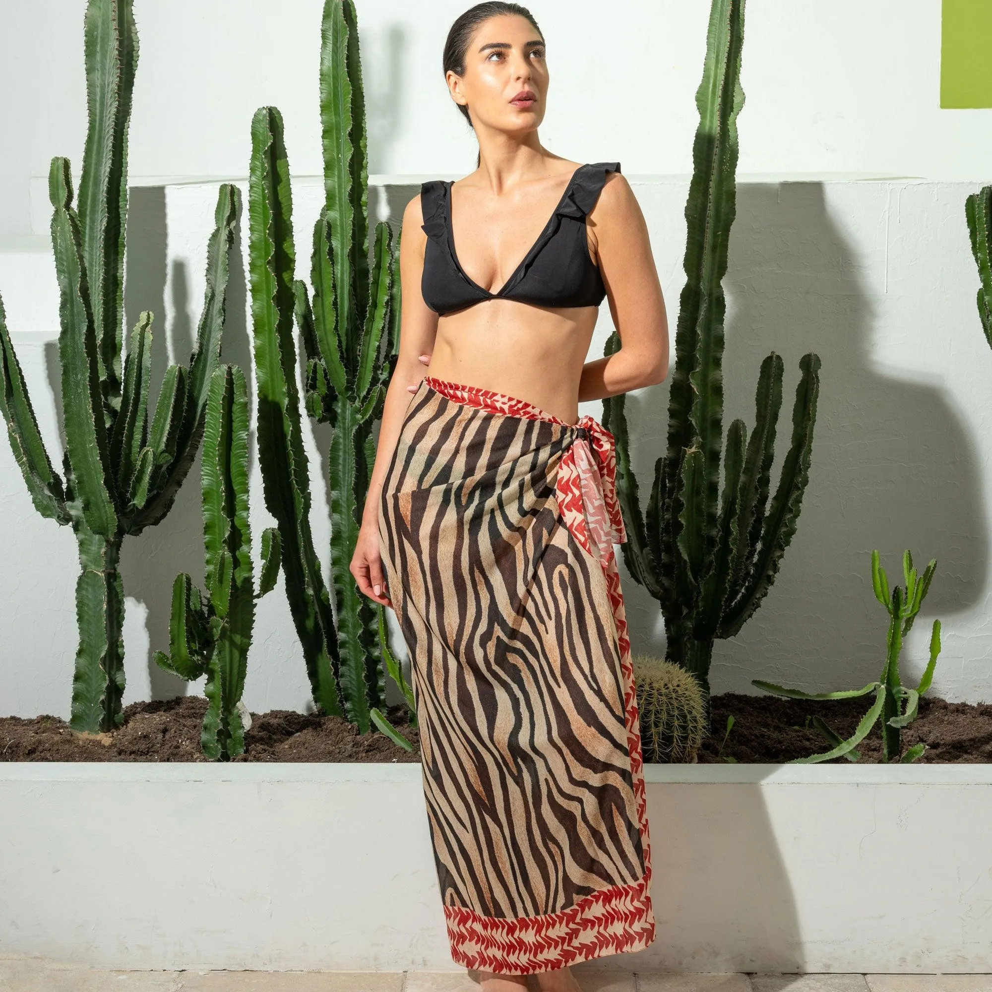 Cover-Up Pareo Patterned - Tall