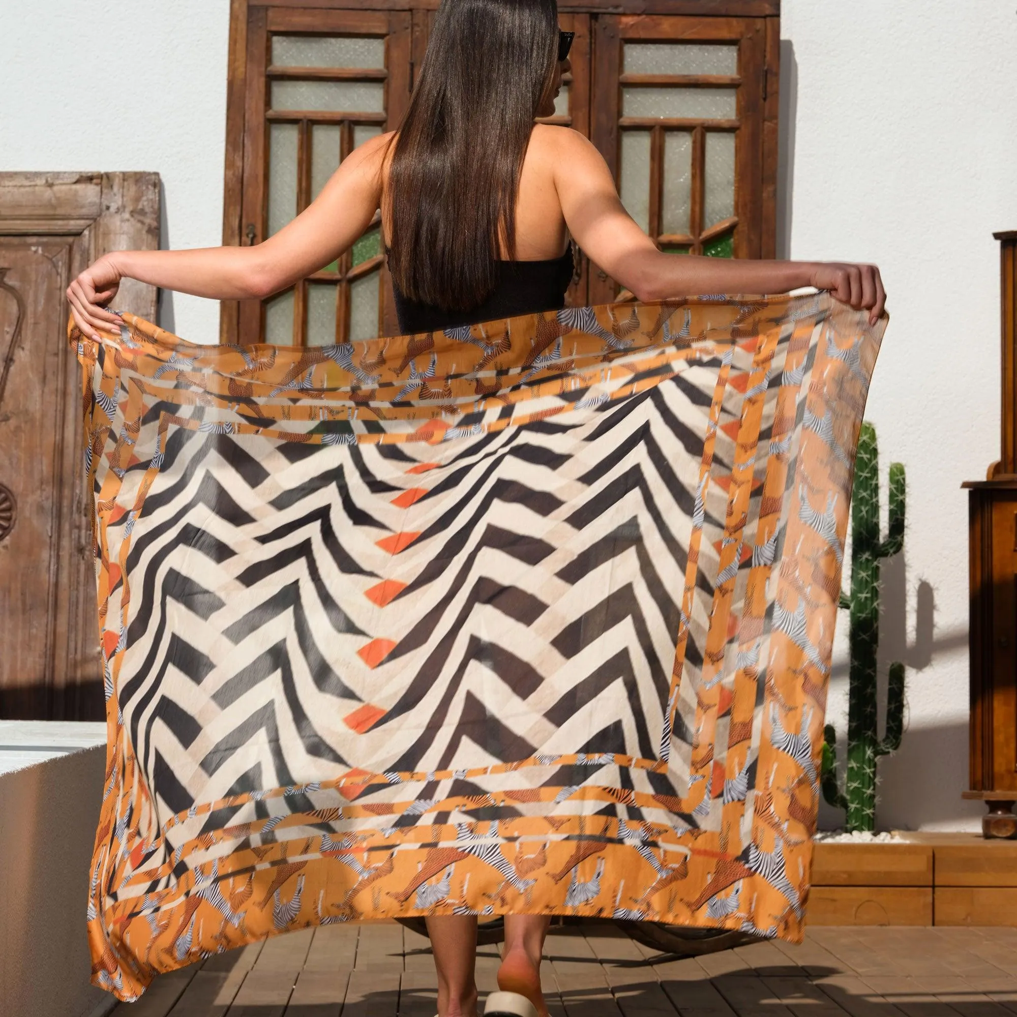 Cover-Up Pareo Patterned - Tall