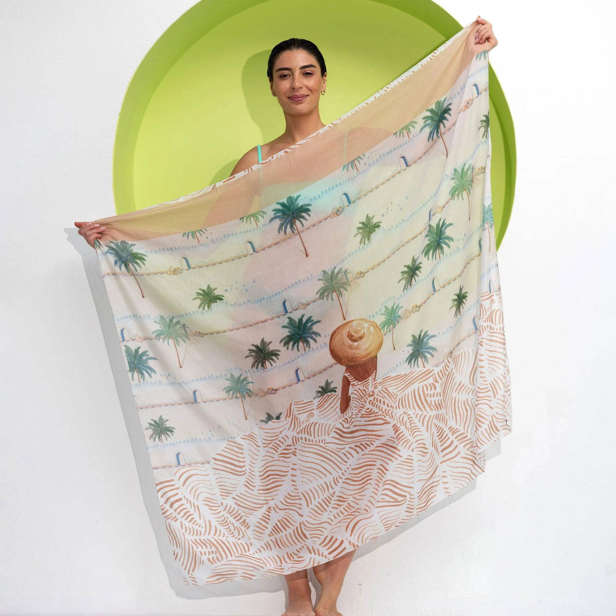 Cover-Up Pareo Patterned - Tall