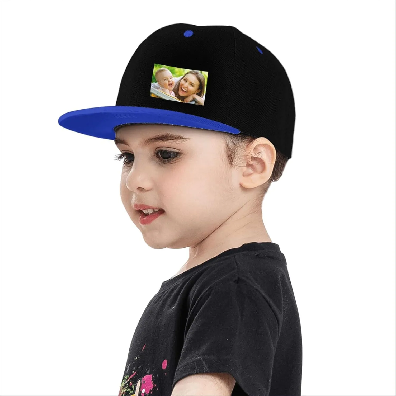 Custom Kids Baseball Hat Personalized Child Hip Hop Baseball Cap Add Your Image/Text/Logo/Photo Boys/Girls Sun Hats