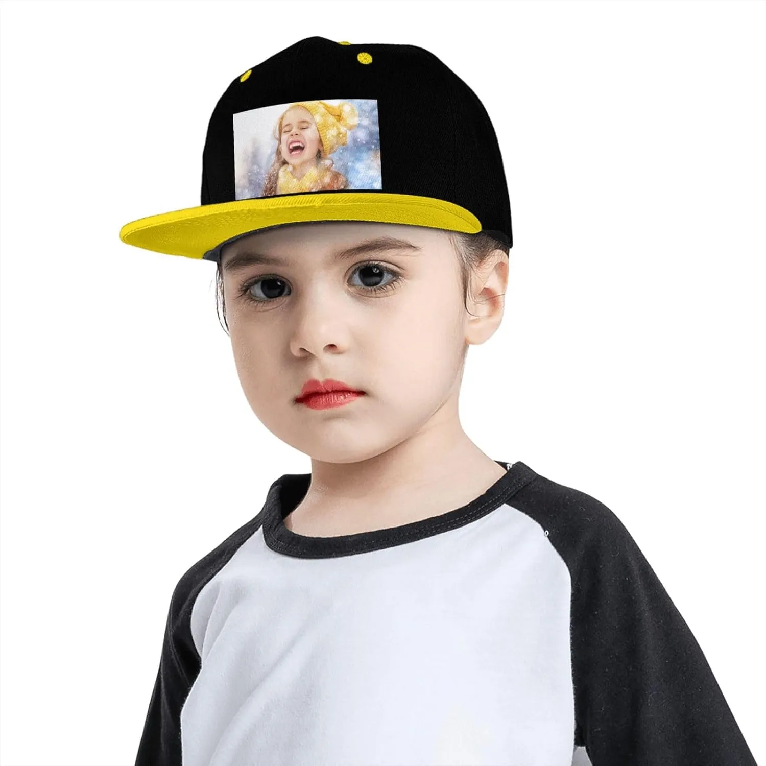 Custom Kids Baseball Hat Personalized Child Hip Hop Baseball Cap Add Your Image/Text/Logo/Photo Boys/Girls Sun Hats