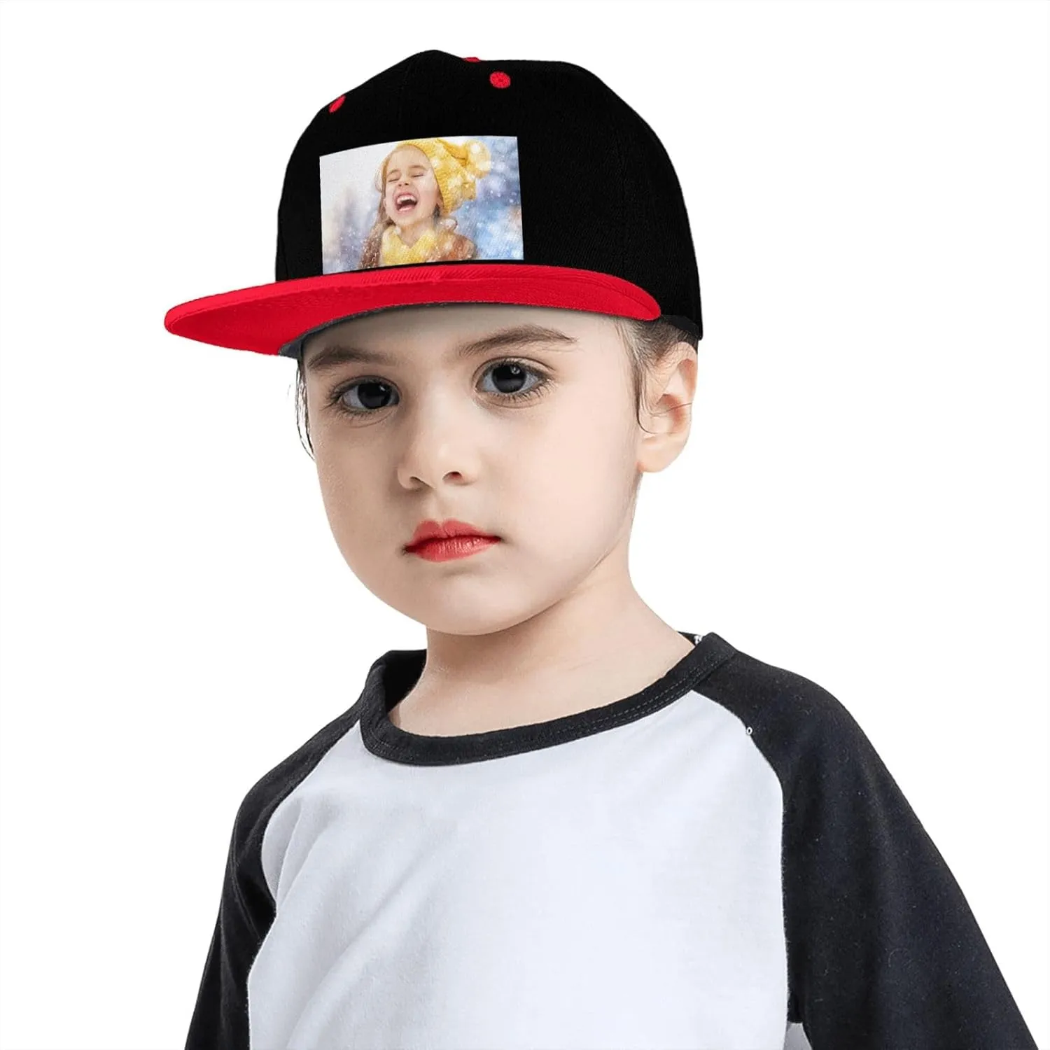 Custom Kids Baseball Hat Personalized Child Hip Hop Baseball Cap Add Your Image/Text/Logo/Photo Boys/Girls Sun Hats