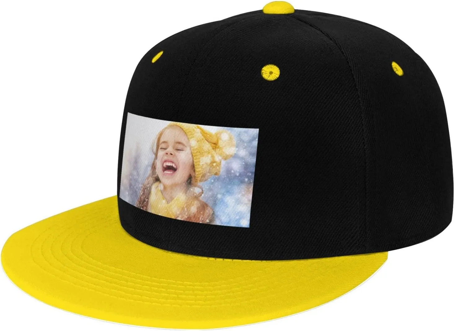 Custom Kids Baseball Hat Personalized Child Hip Hop Baseball Cap Add Your Image/Text/Logo/Photo Boys/Girls Sun Hats