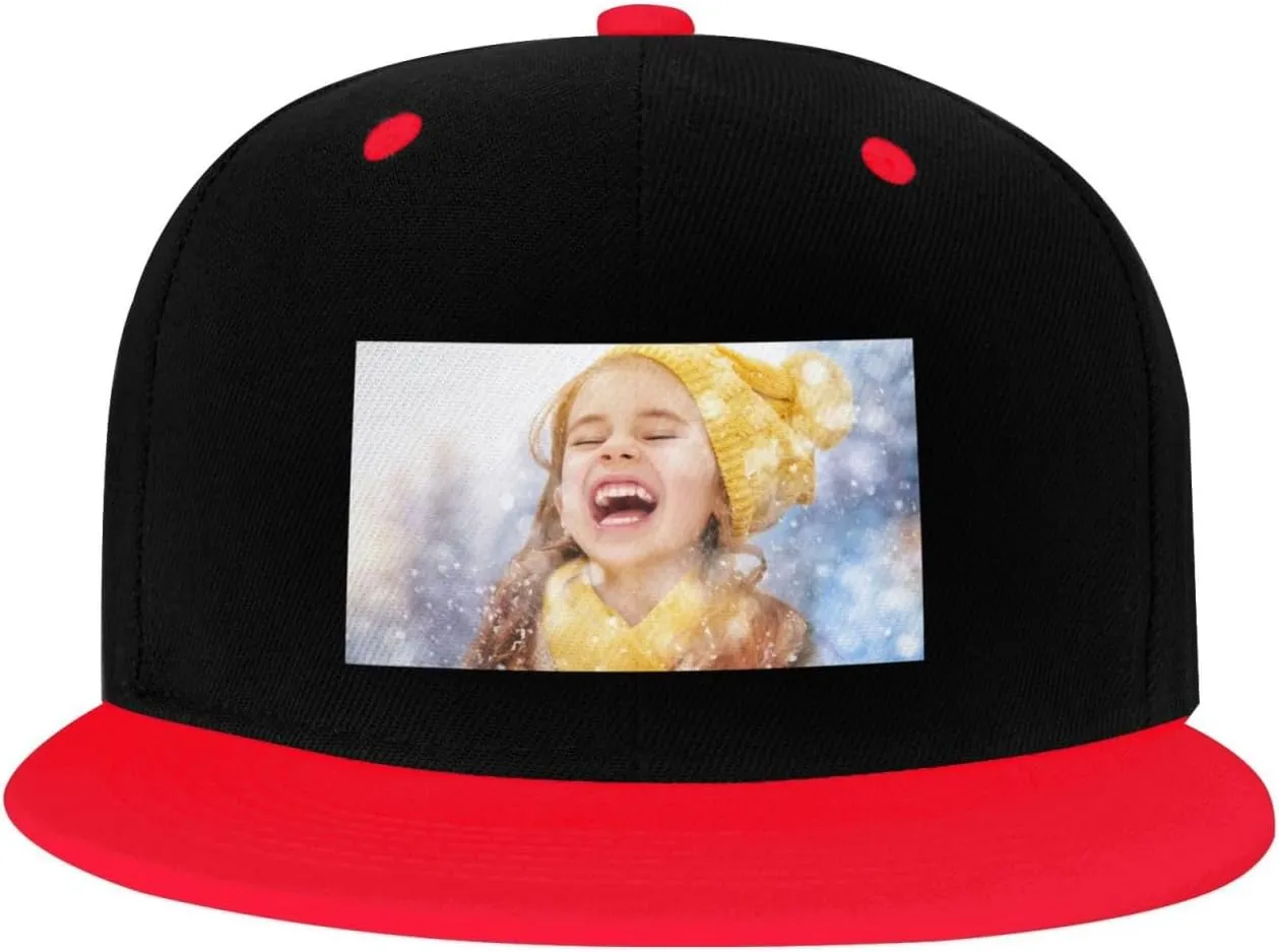 Custom Kids Baseball Hat Personalized Child Hip Hop Baseball Cap Add Your Image/Text/Logo/Photo Boys/Girls Sun Hats