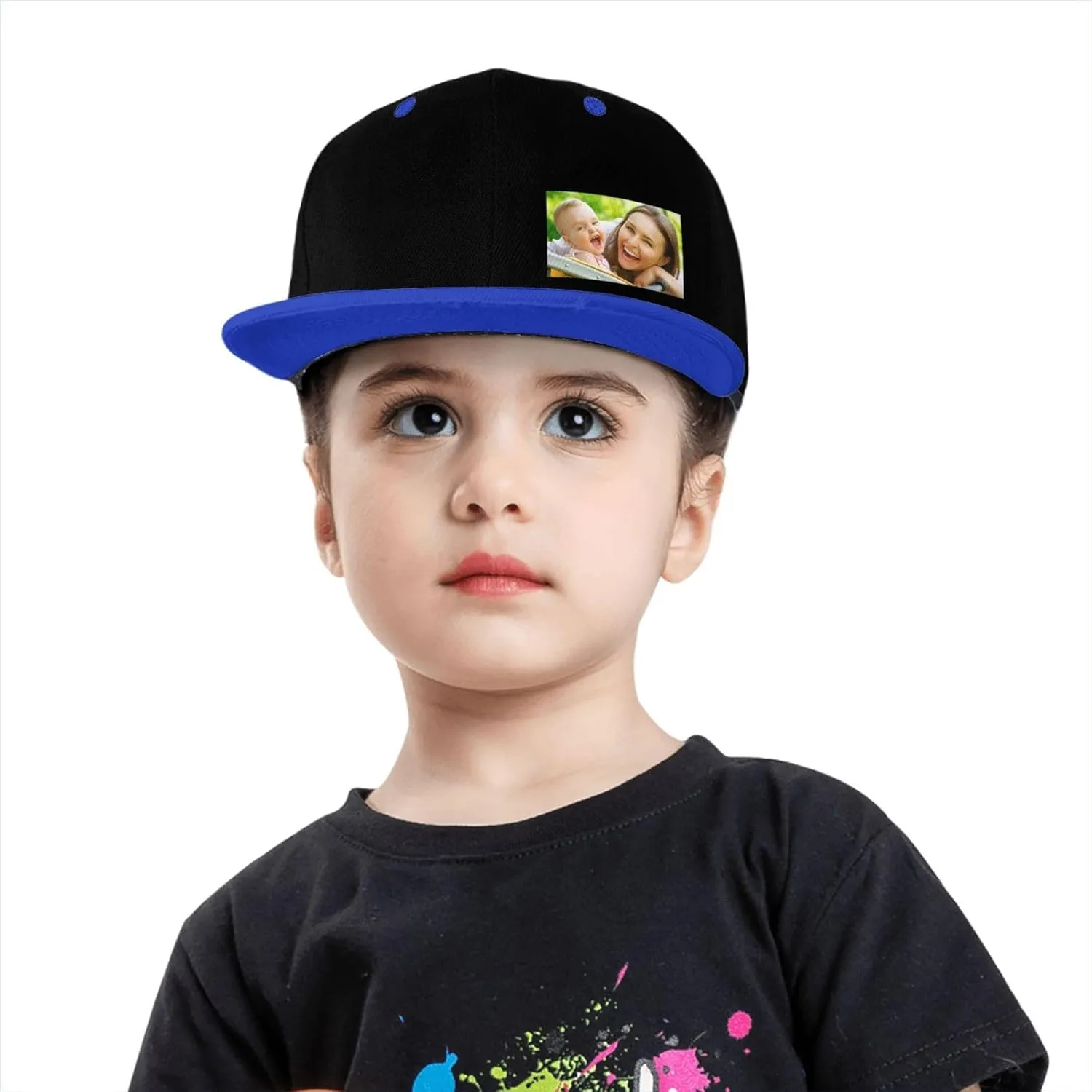 Custom Kids Baseball Hat Personalized Child Hip Hop Baseball Cap Add Your Image/Text/Logo/Photo Boys/Girls Sun Hats