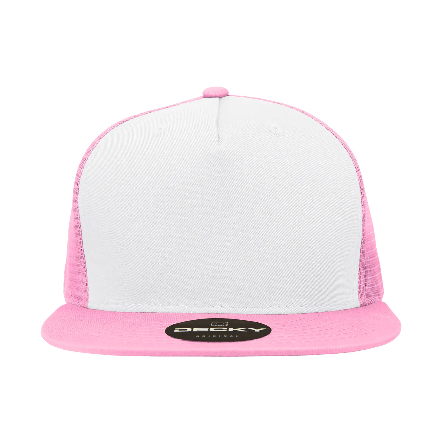 Decky 1040 5 Panel High Profile Structured Cotton Blend Trucker Hat