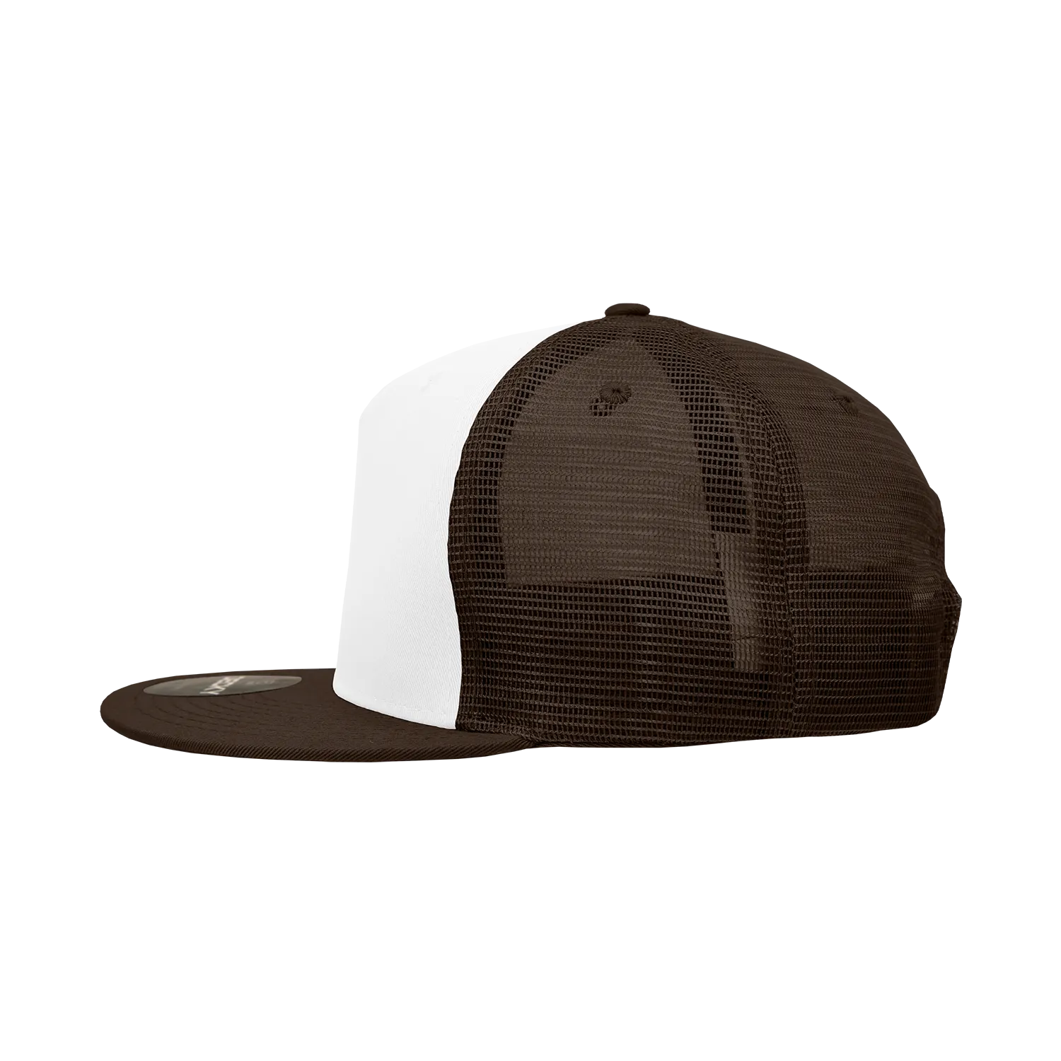 Decky 1040 5 Panel High Profile Structured Cotton Blend Trucker Hat