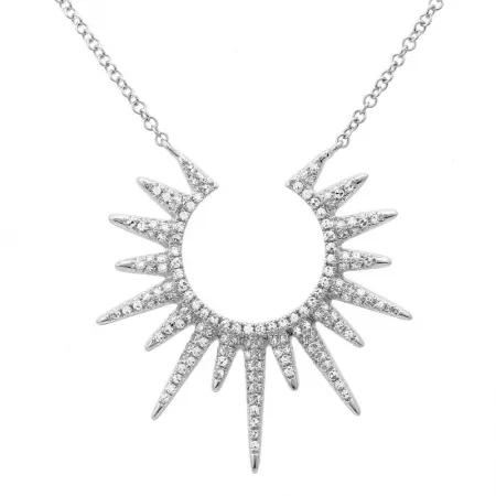 DIAMOND SUN NECKLACE