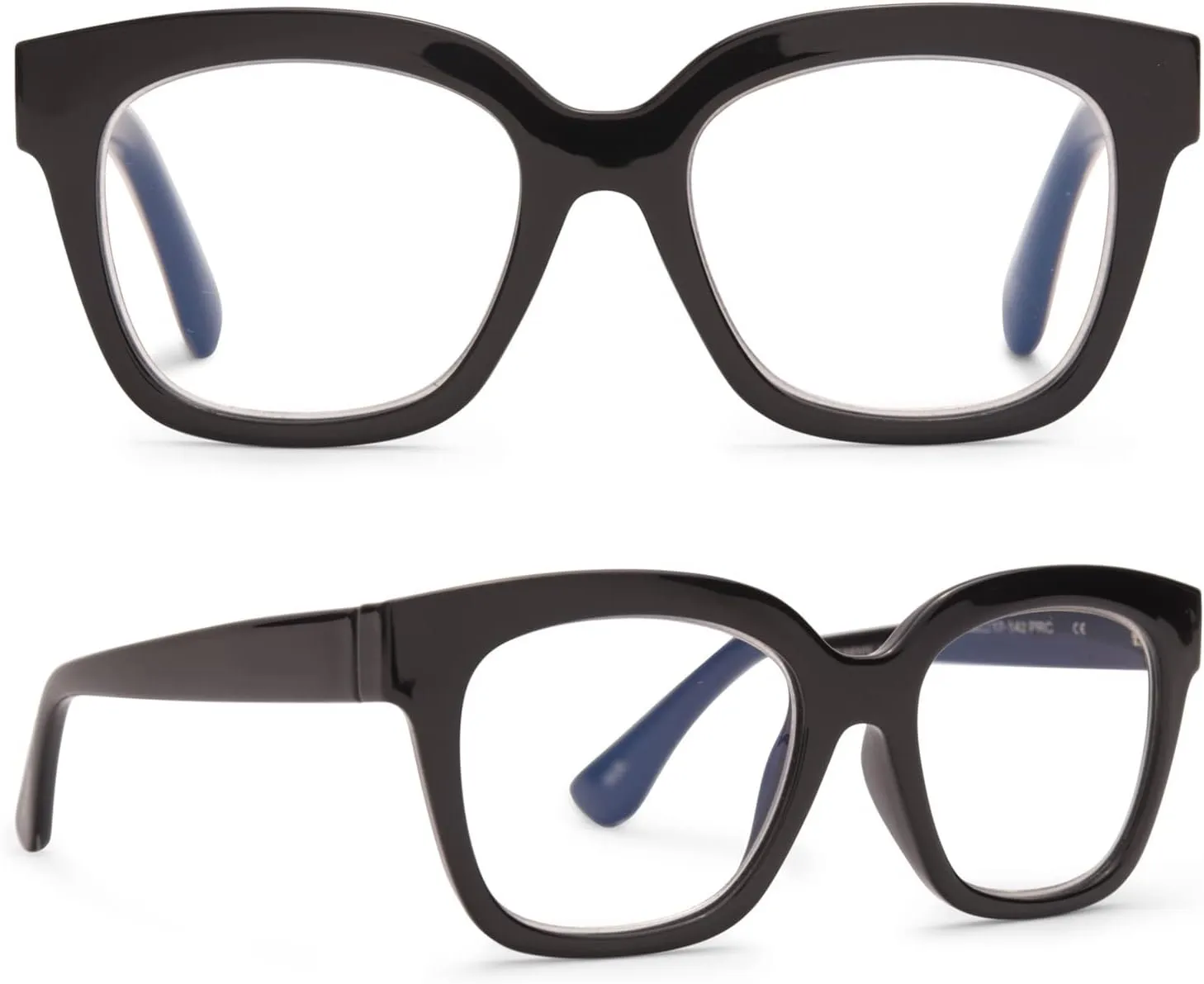 DIFF Reading Glasses blue light blocking, designer lightweight oversized readers Ava Eyewear for Women