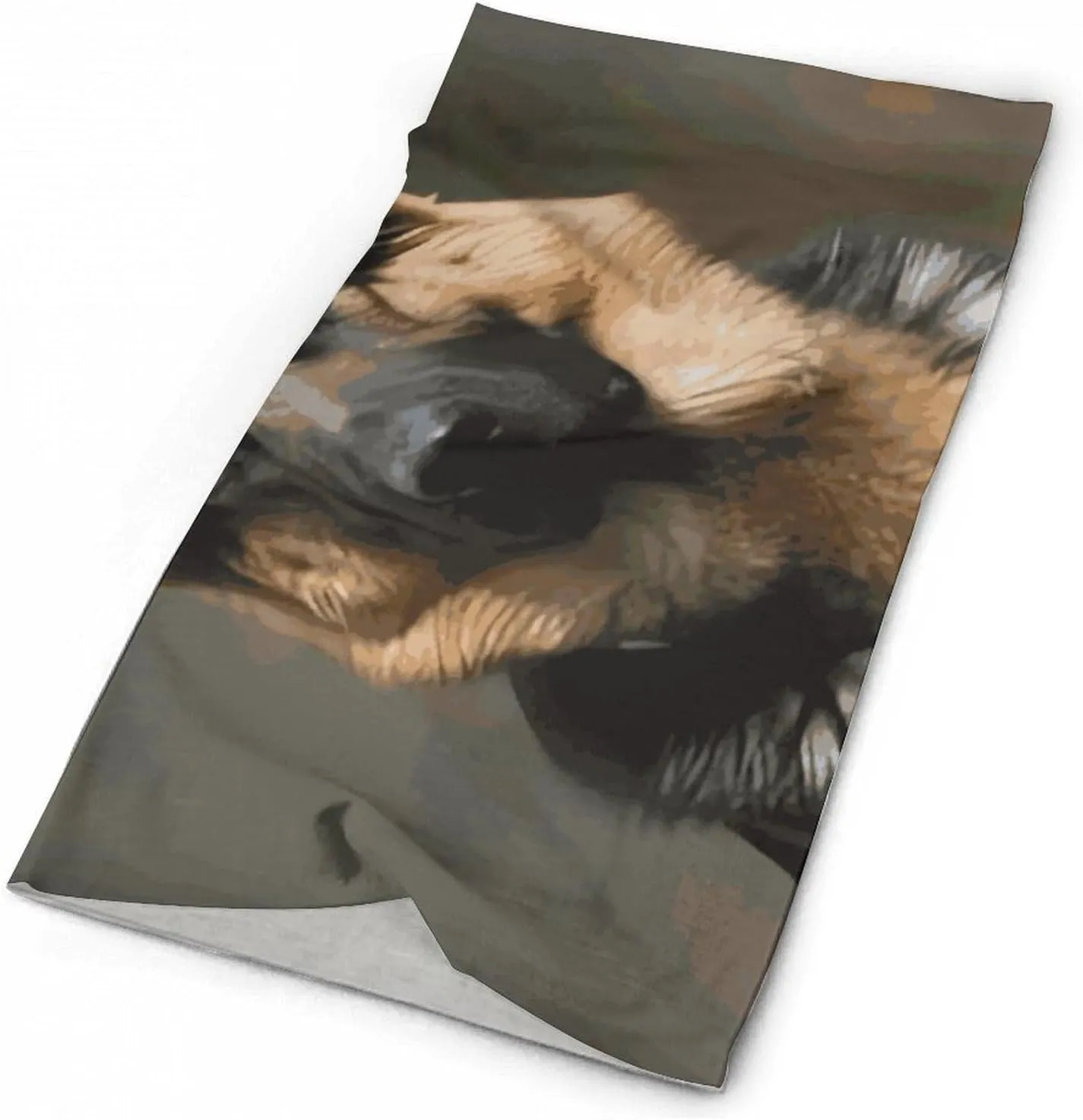 Dog Face Mask for Cold Weather Neck Gaiter Scarf Windproof Bandana for Men Women Elastic Balaclava Headbands for Motorcycle Cycling Riding Skiing Party