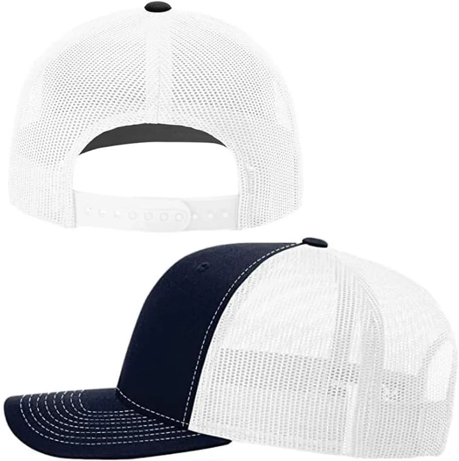 Embroidery Custom Logo Trucker Hats for Men Adjustable Snapback Mesh Cap Outdoors Baseball Cap