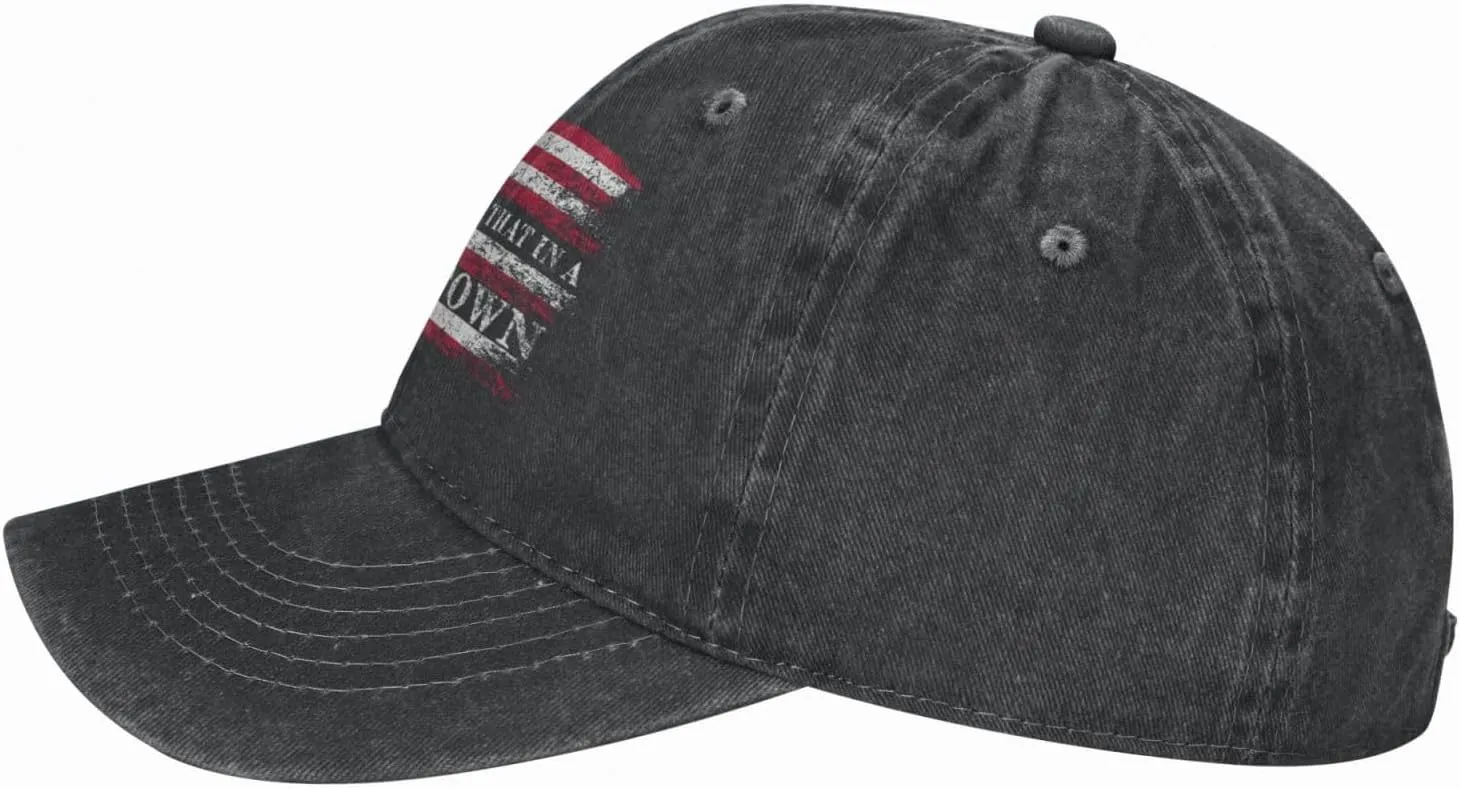 Embroidery Mountain Athletic Baseball Caps for Men Women, Adjustable Trucker Hat Cotton Girl Youth Unisex Adult