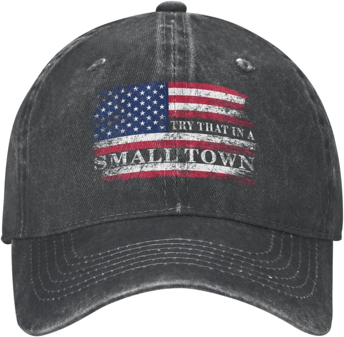 Embroidery Mountain Athletic Baseball Caps for Men Women, Adjustable Trucker Hat Cotton Girl Youth Unisex Adult