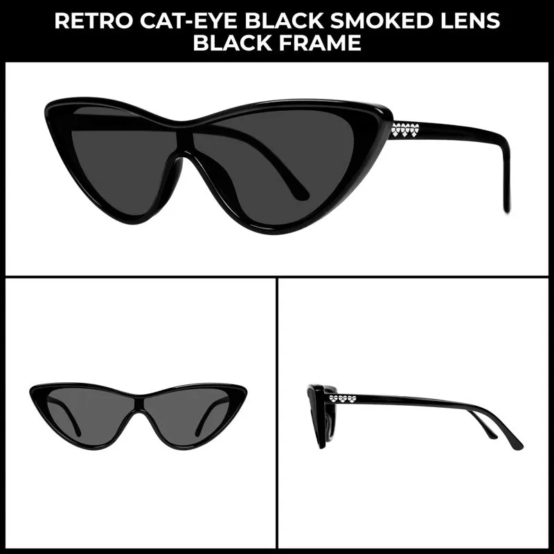 Eye Love Shadez | Retro Cat-Eye Sunglasses Vintage Inspired