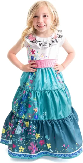 Little Adventures Miracle Princess Dress Up Costume - Machine Washable Girl Child Pretend Play Party Outfit