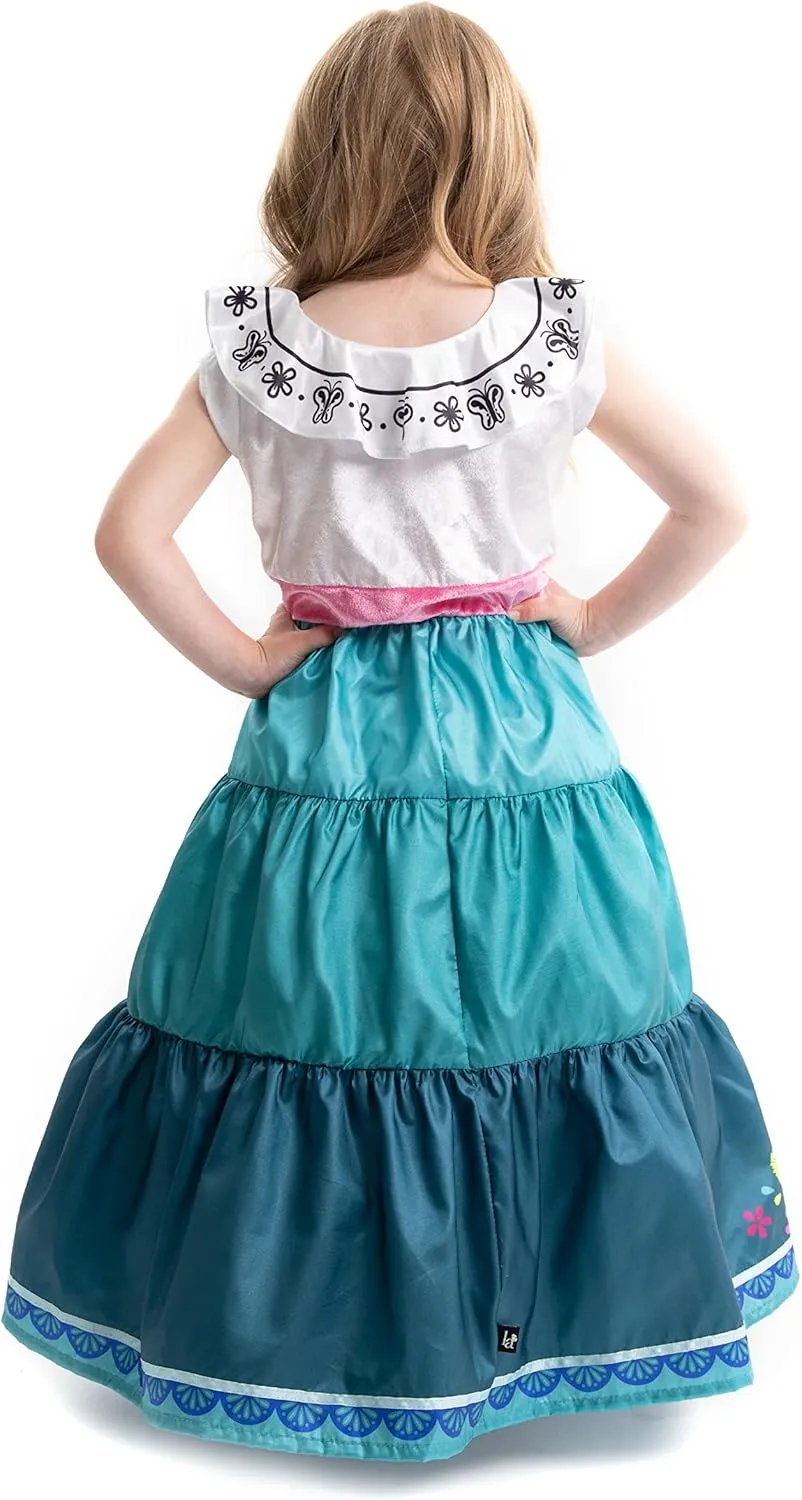 Little Adventures Miracle Princess Dress Up Costume - Machine Washable Girl Child Pretend Play Party Outfit