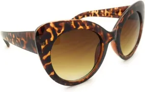 Oversized Cat Eye Vintage Inspired Super Bold Retro Designer Sunglasses