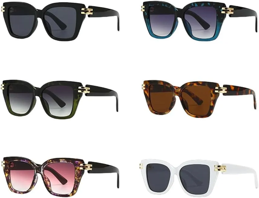 Retro Luxury Cat Eye Sunglasses For Women Men Fashion Vintage Trending Quality Shades UV400 Eyeglasses
