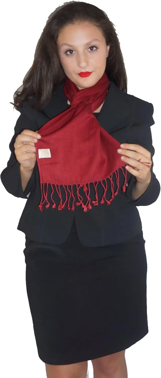 Scarf/Shawl- Pashmina Scarf from (Bordeaux)