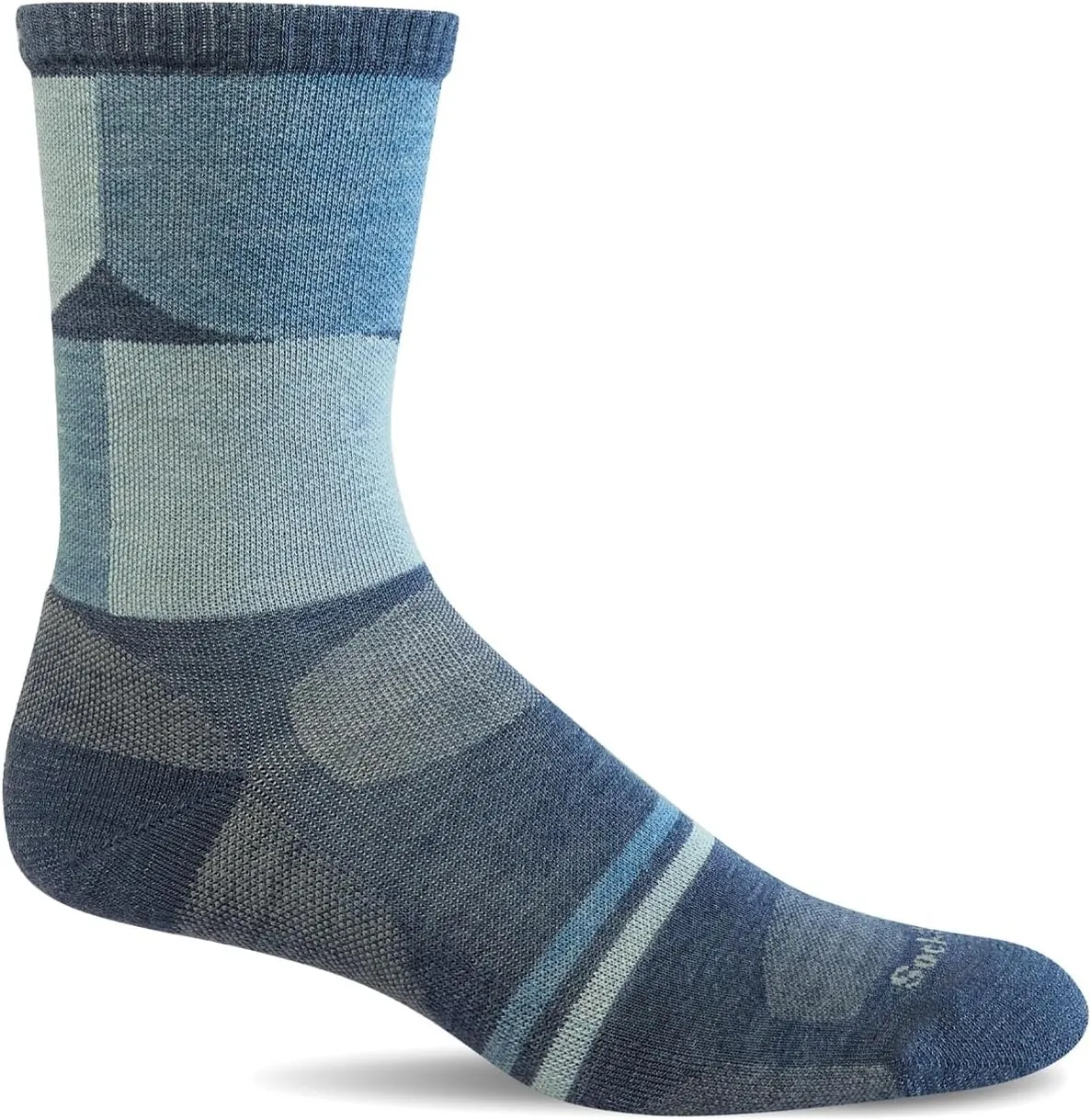 Sockwell Women's Bold Blossom Moderate Compression Crew Sock