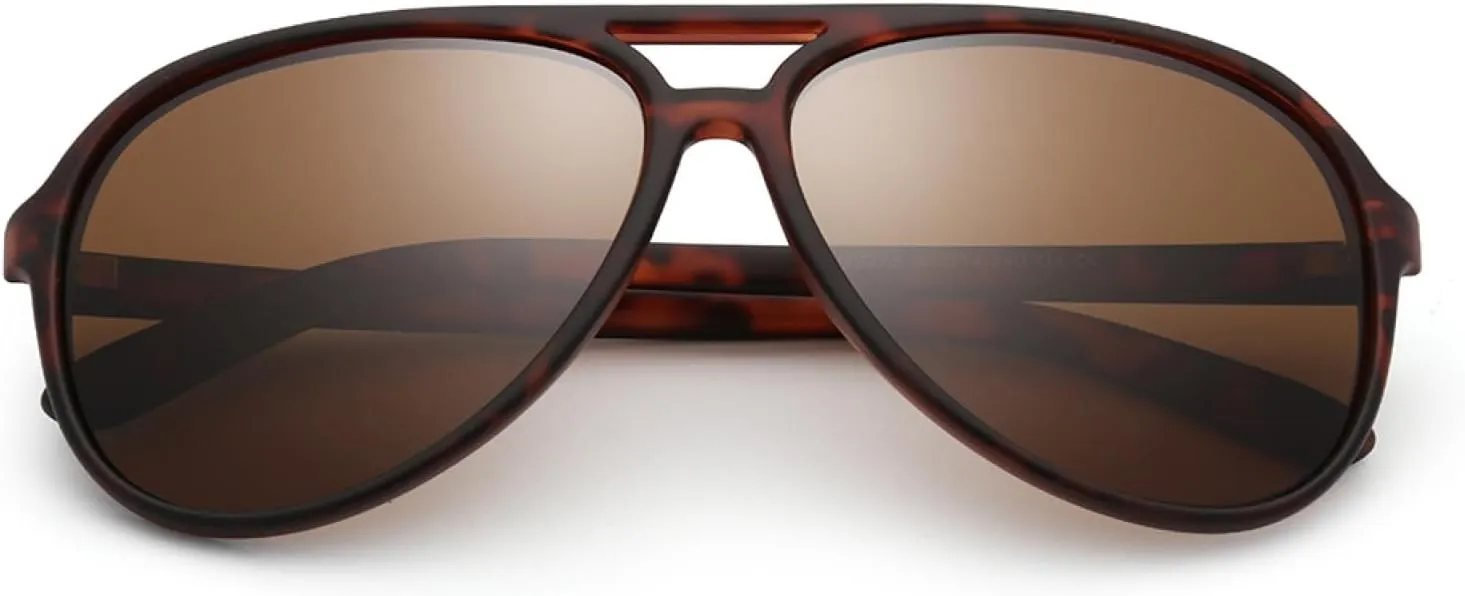 Sunglasses Men Women, Ultralight Retro Shades for Driving Fishing Uv400