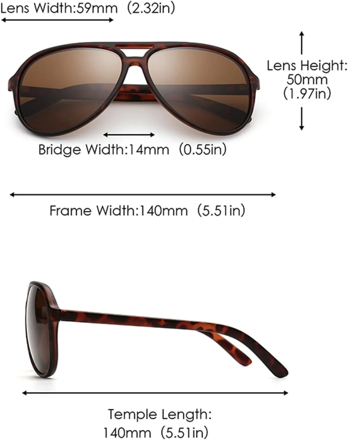 Sunglasses Men Women, Ultralight Retro Shades for Driving Fishing Uv400