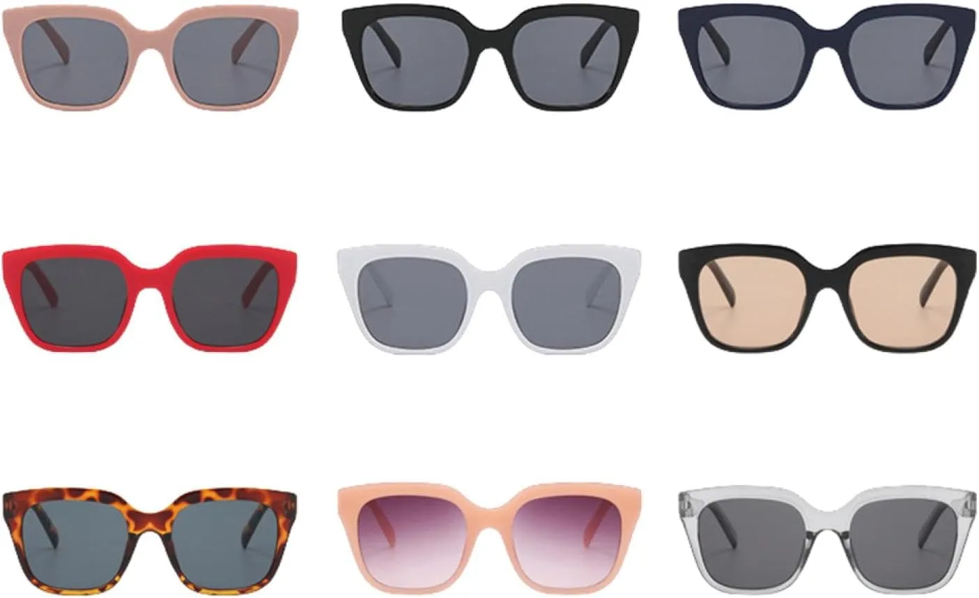 Sunglasses Vintage Men Women Shades Big Frame Outdoor Uv400 Sun Glasses Luxury Sunglasses