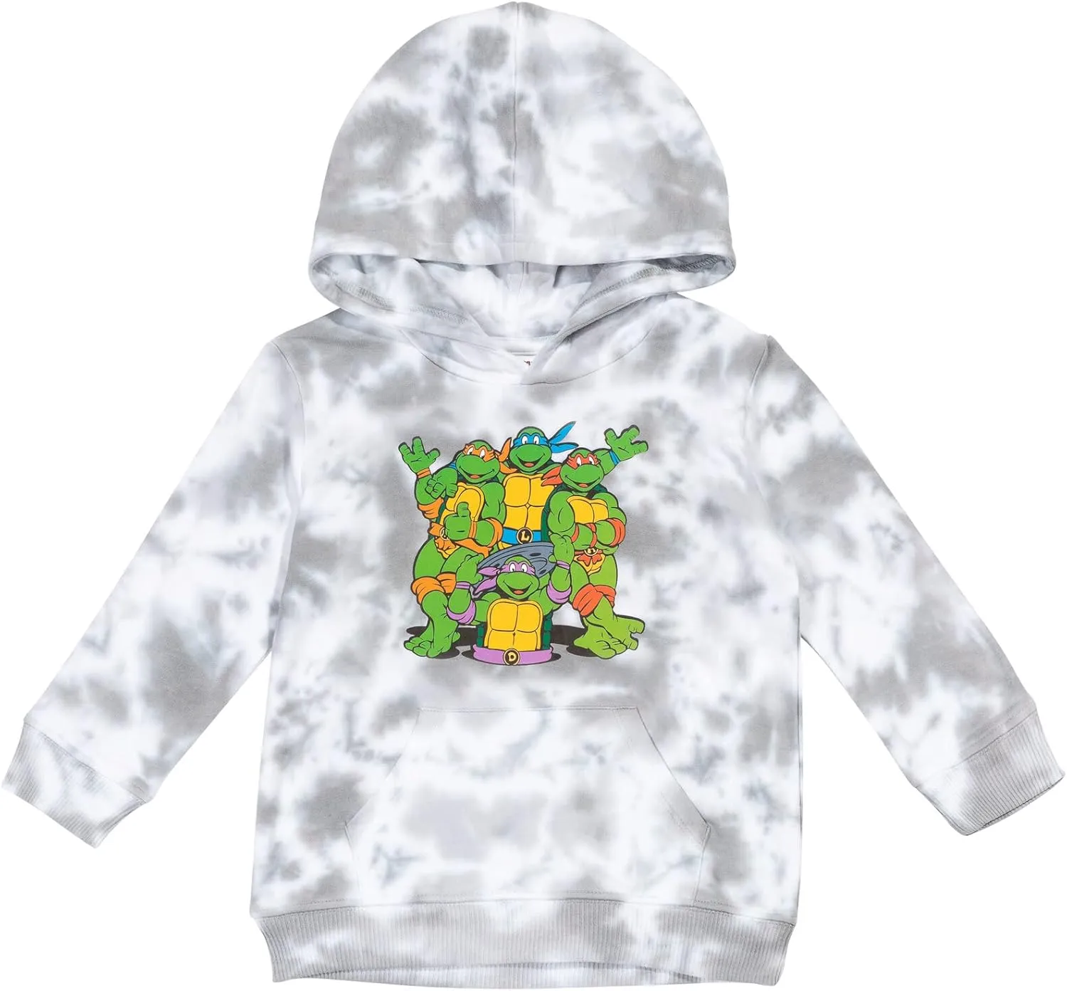 Teenage Mutant Ninja Turtles TMNT Leonardo Michelangelo Donatello Raphael Fleece Pullover Hoodie Toddler to Big Kid