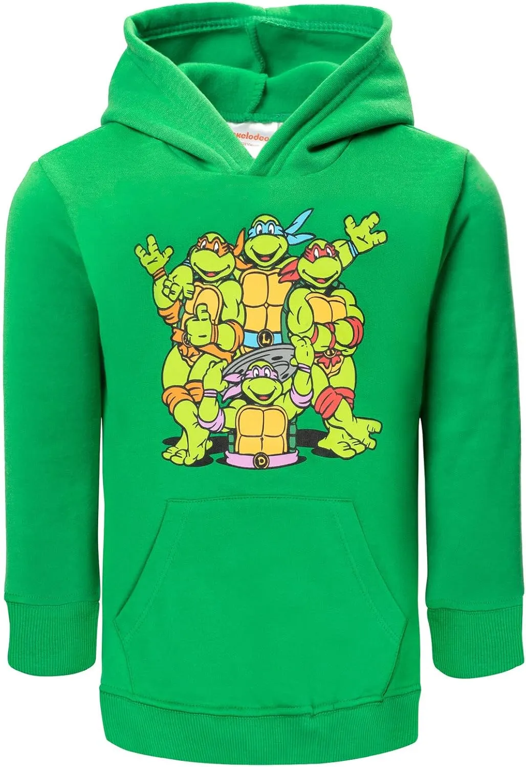 Teenage Mutant Ninja Turtles TMNT Leonardo Michelangelo Donatello Raphael Fleece Pullover Hoodie Toddler to Big Kid