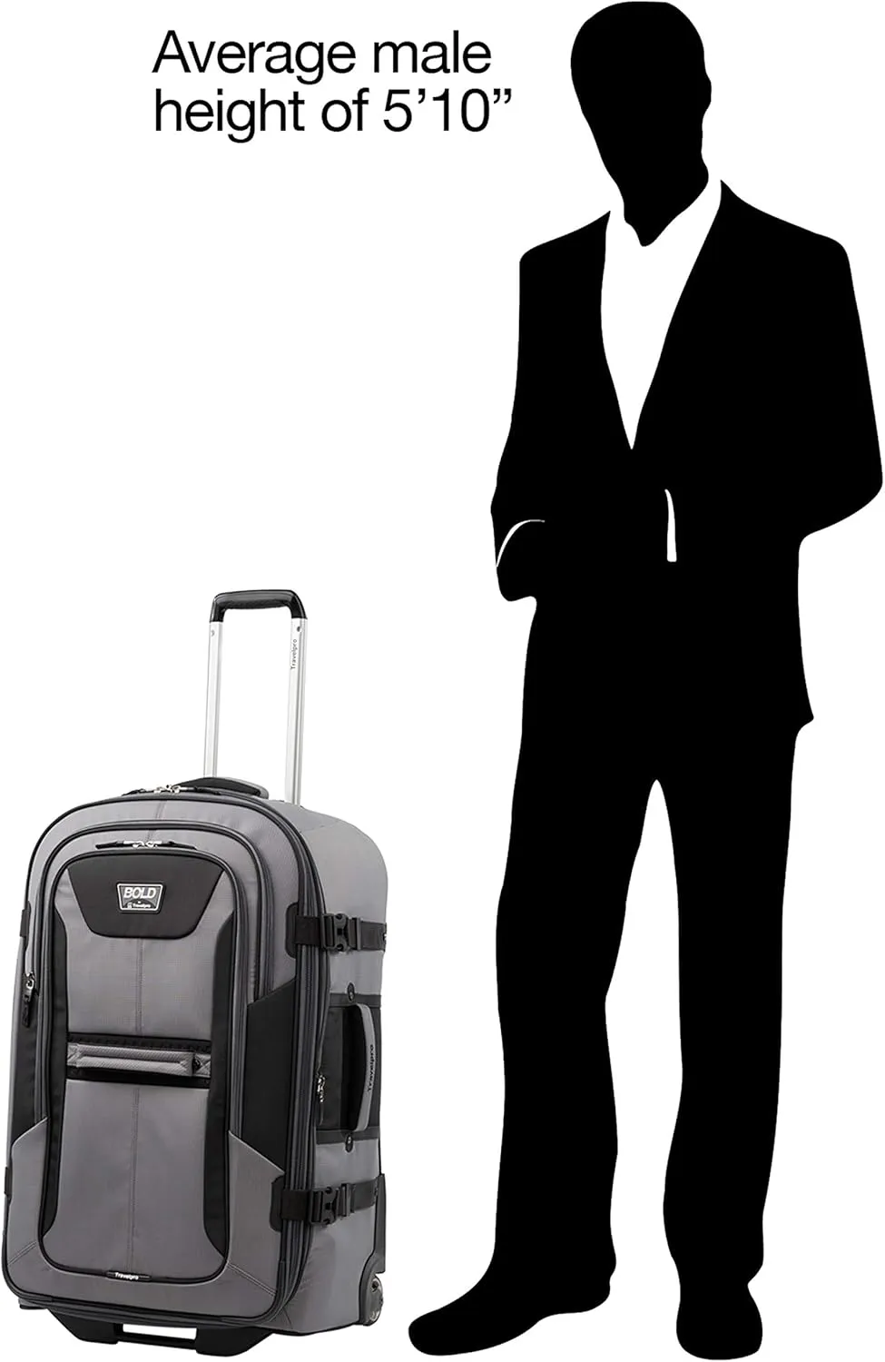 Travelpro Bold Softside Expandable Rollaboard Upright Luggage