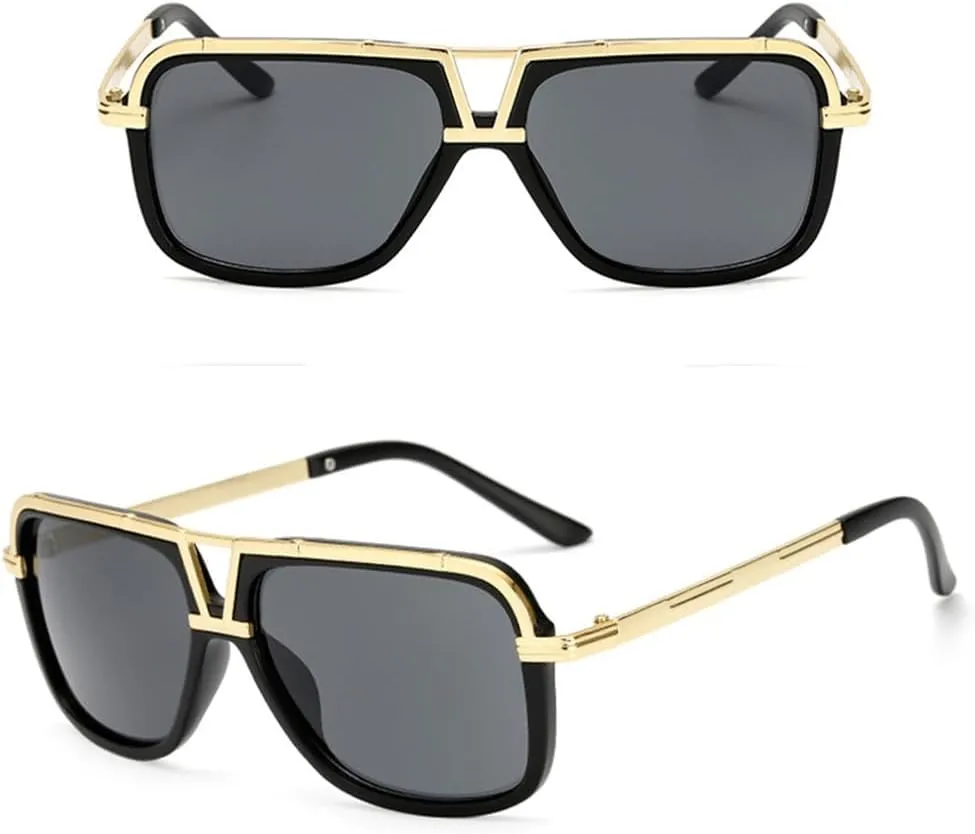 Vintage Shades Sunglasses Women Men Shape Mirror Fashion Men Sunglasses Ladies Shades UV400 Eyewear