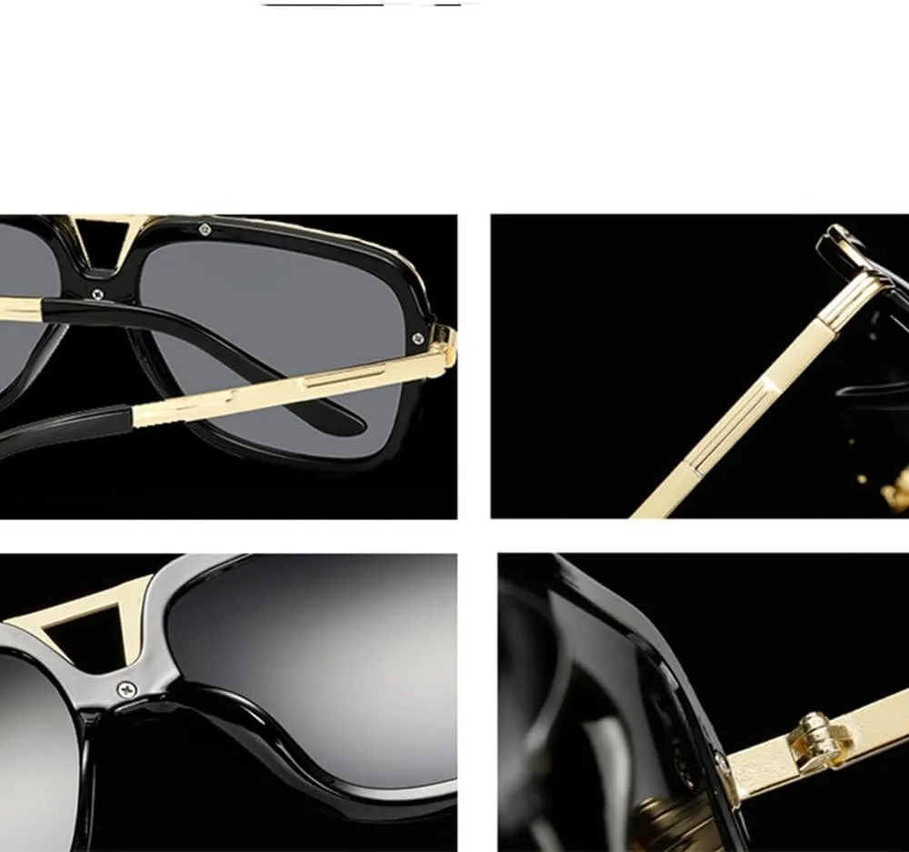 Vintage Shades Sunglasses Women Men Shape Mirror Fashion Men Sunglasses Ladies Shades UV400 Eyewear