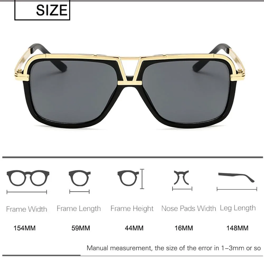 Vintage Shades Sunglasses Women Men Shape Mirror Fashion Men Sunglasses Ladies Shades UV400 Eyewear