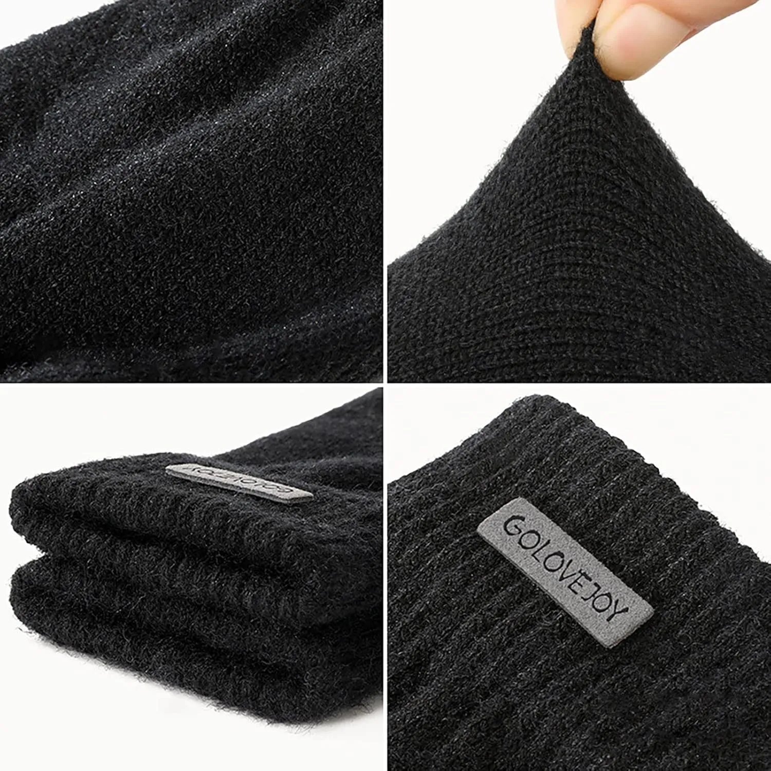 Winter Gloves Men Women, Touchscreen Fingers Snow Ski Gloves, Cold Weather Gloves for Hiking Working