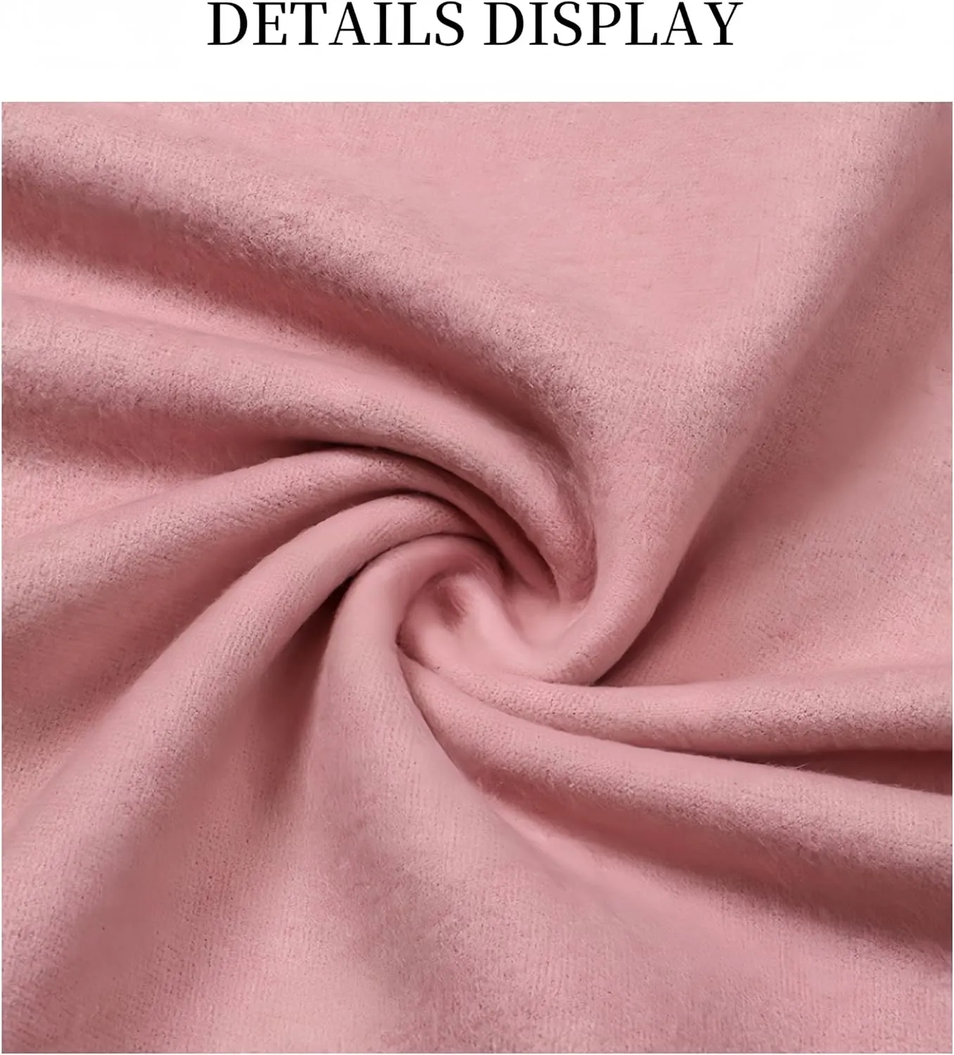 Women Winter Warm Scarf Cashmere Scarf Elegant Contrast Color Tasseled Shawl Long Stoles Oversized Soft Scarves Gifts
