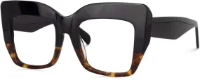 Zeelool Stylish Thick Cat Eye Glasses Frame with Clear Lens Charmaine ZOA01901